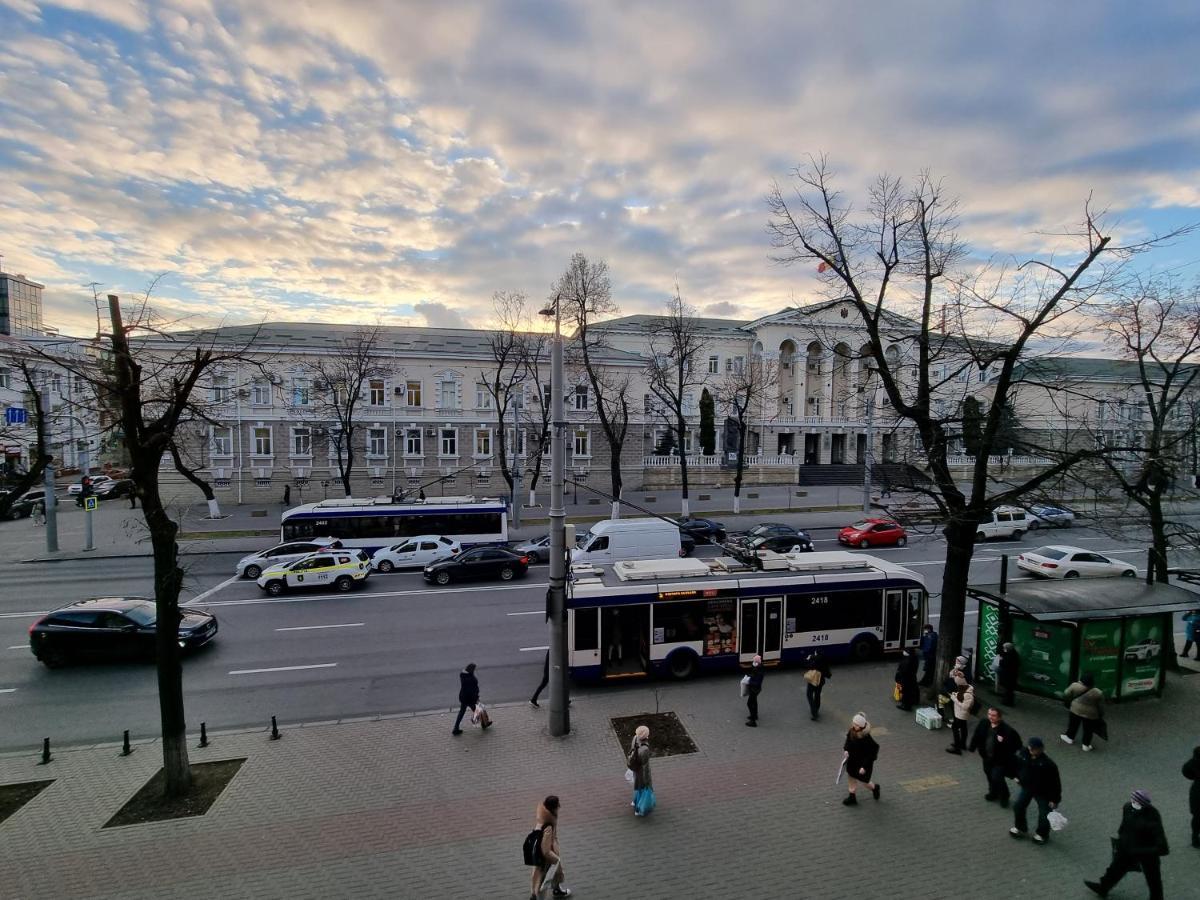 Stefan Cel Mare Boulevard Ultracentral Apartments In The Center Kişinev Dış mekan fotoğraf