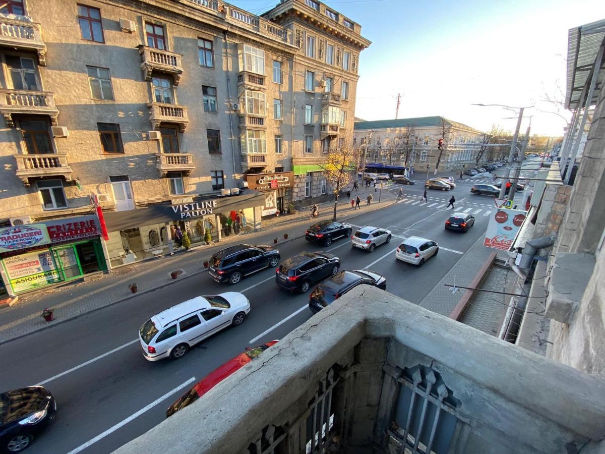 Stefan Cel Mare Boulevard Ultracentral Apartments In The Center Kişinev Dış mekan fotoğraf